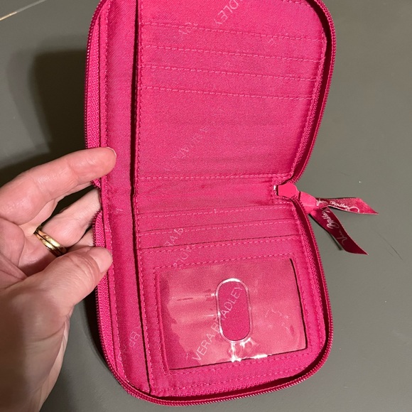 Vera Bradley Fuchsia Quilted Wallet - Picture 4 of 4
